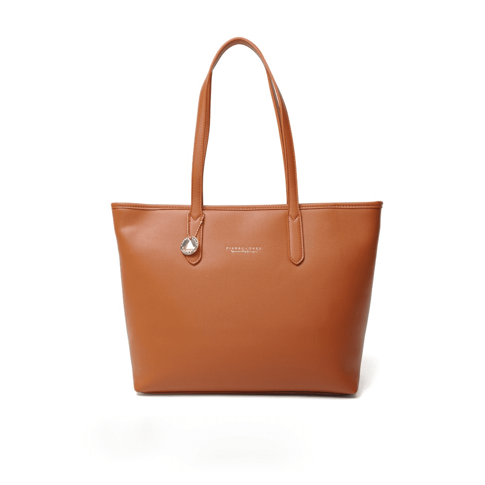  Γυναικεία Τσάντα Ώμου Shopper Pierre Loues 914-62 καφέ 2025
