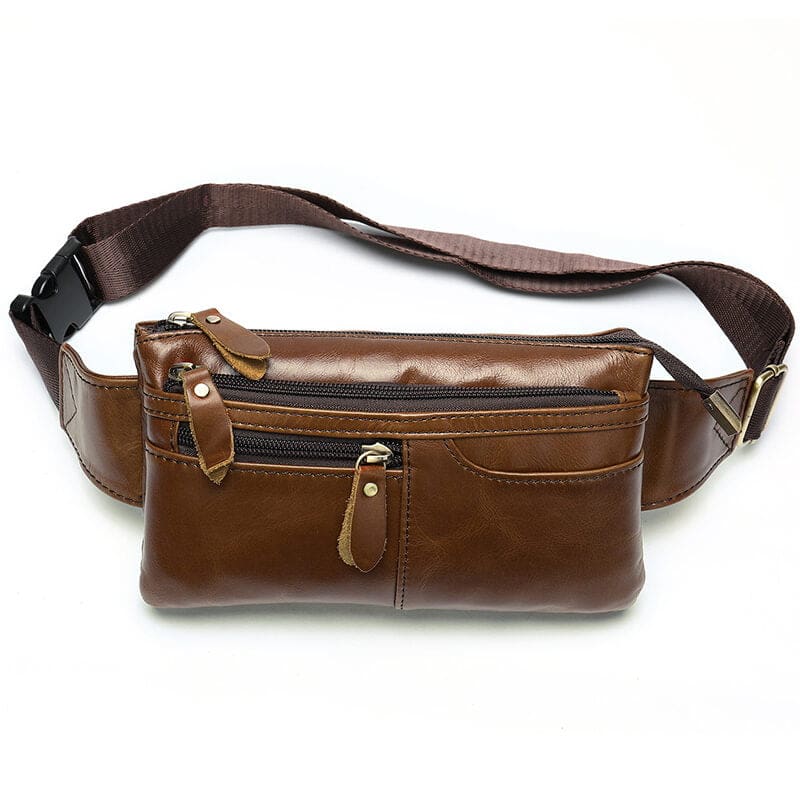 Δερμάτινο τσαντάκι μέσης Cardinal 8943 oil brown