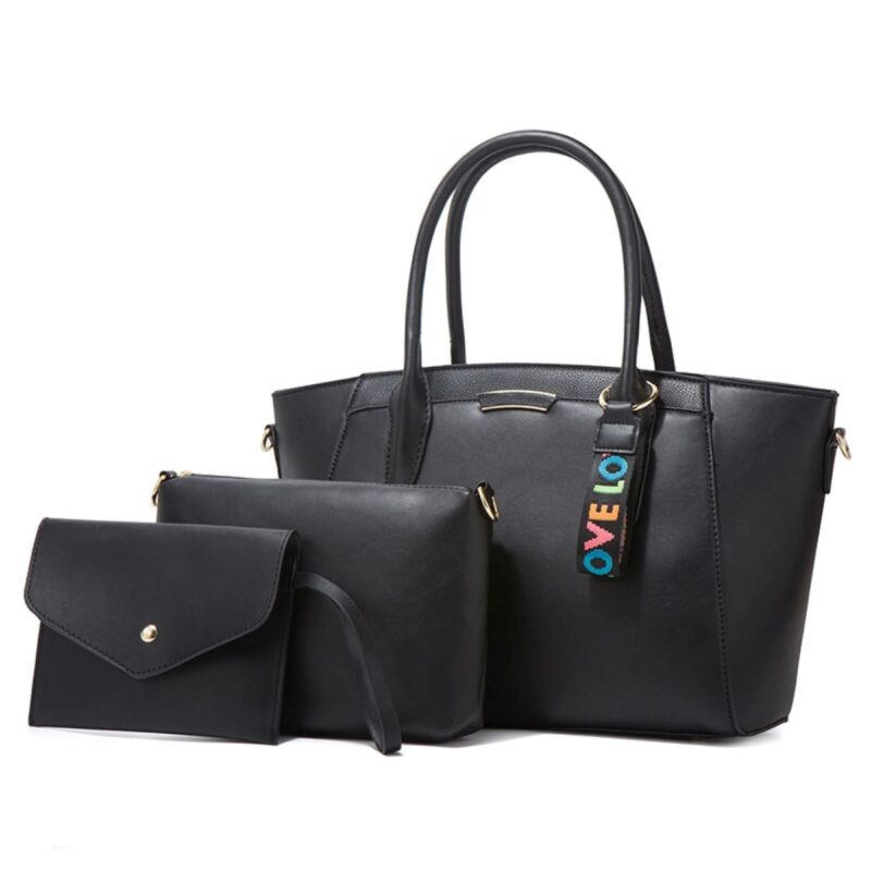 Γυναικείο σετ τσάντας χιαστί/ώμου/ χειρός Cardinal 460 black