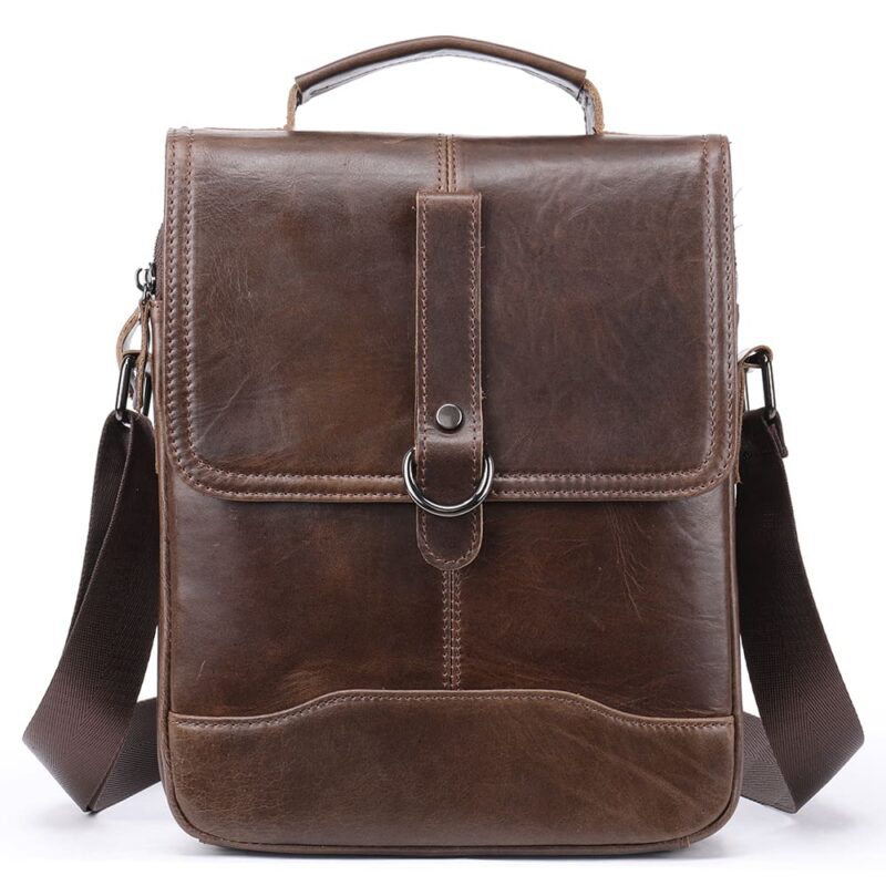 Δερμάτινο τσαντάκι ώμου Cardinal 6032  coffee