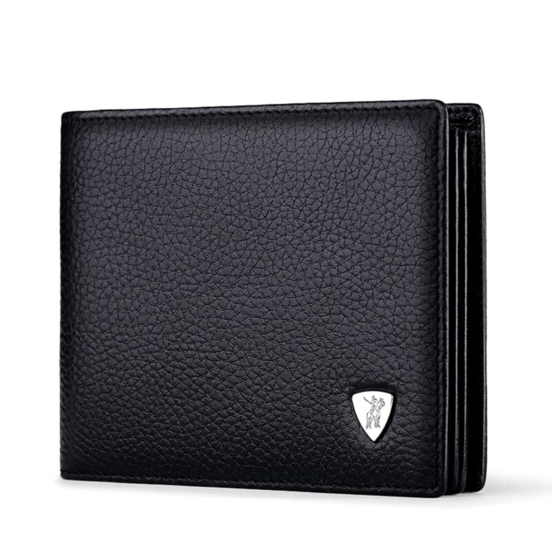 Δερμάτινο Ανδρικό πορτοφόλι William Polo 213 black