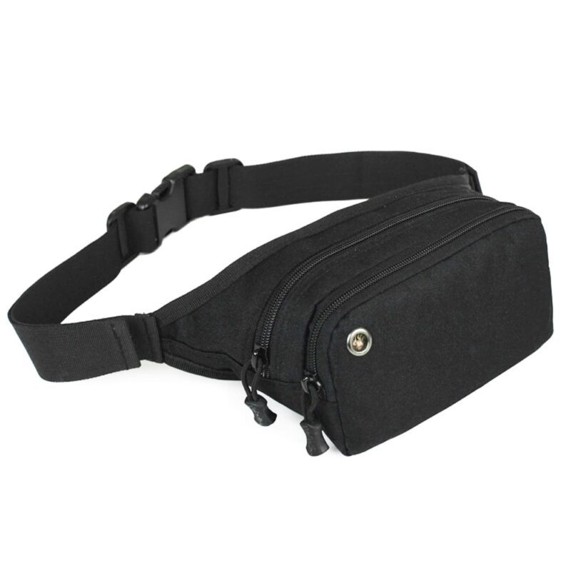 τσαντάκι μέσης μαύρο