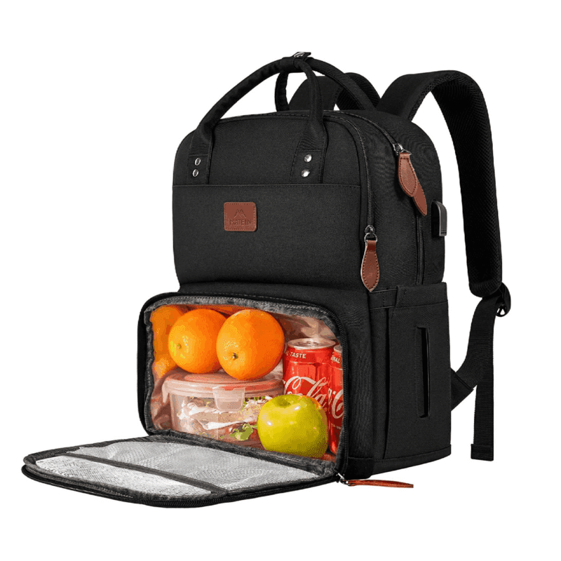 Επαγγελματικό Σακίδιο πλάτης γεύματος Ισοθερμικό 23L 15,6” Matein 1162 μαύρο