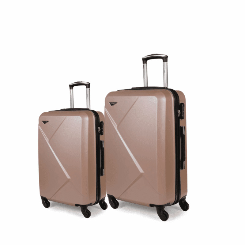 Βαλίτσες ταξιδιού Cardinal μικρή μεσαία 2011 50/60 cm ροζ χρυσό