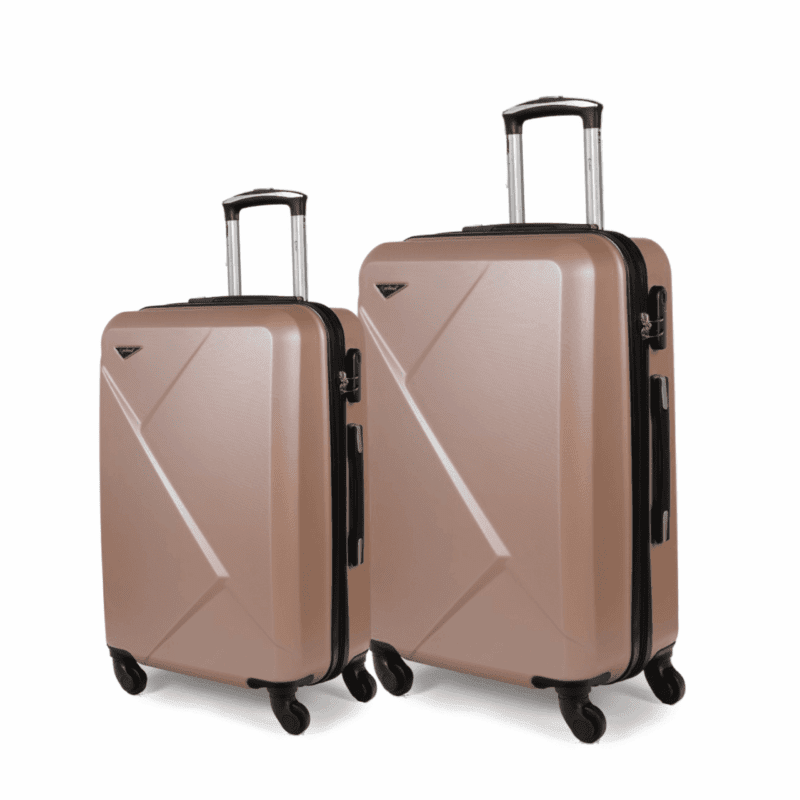 Βαλίτσες ταξιδιού Cardinal μεσαία/μεγάλη 2011/60/70 cm ροζ χρυσό