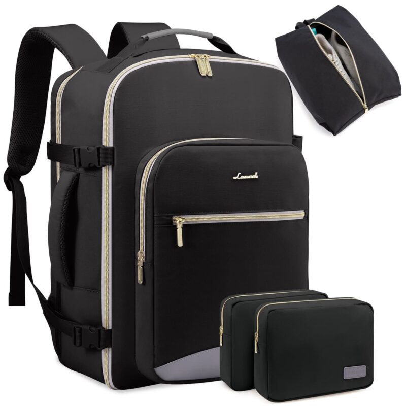 Σακίδιο ταξιδιού για γυναίκες 40L Carry on 17,3" WB2029 black