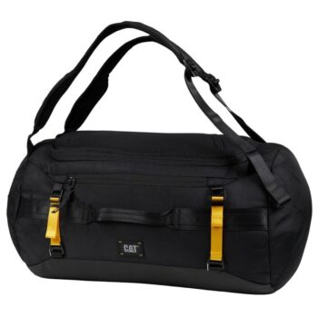 Τσάντα πλάτης Utility X Duffel Backpack σε μαύρο χρώμα με ενισχυμένο ύφασμα ripstop, μετατρέπεται σε duffel, διαθέτει θήκη laptop και πολλαπλές τσέπες.