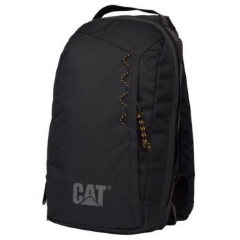 Μαύρο Explorer Sling Bag με κάθετη μπροστινή τσέπη και ιμάντα για κλειδιά
