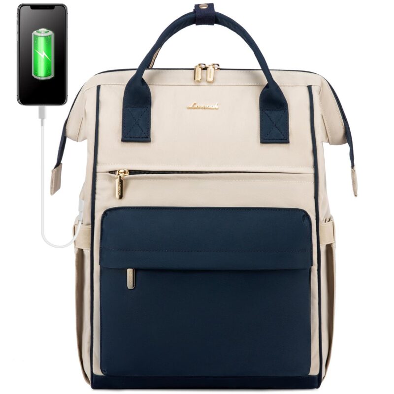 Σακίδιο Επαγγελματικό Γυναικείο Lovevook 15,6'' MB2020 beige/navy