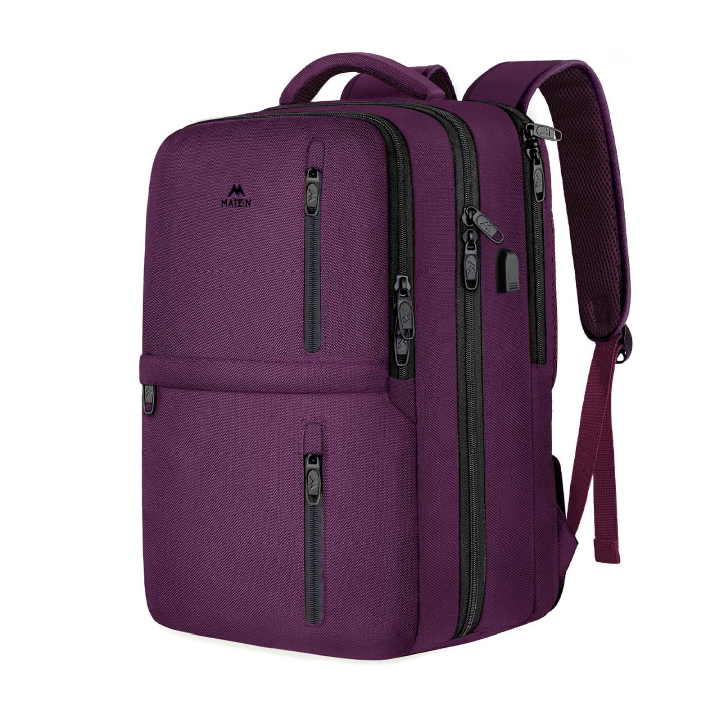 Σακίδιο πλάτης 40L Ταξιδιού 17” Matein 1197 Μωβ Σακίδιο πλάτης 40L ταξιδιού με πολλές θήκες και laptop compartment.