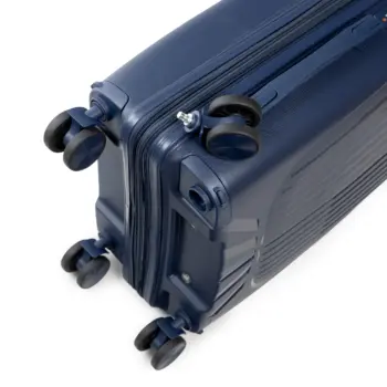 Αποσπώμενο ροδάκι βαλίτσας καμπίνας μπλε