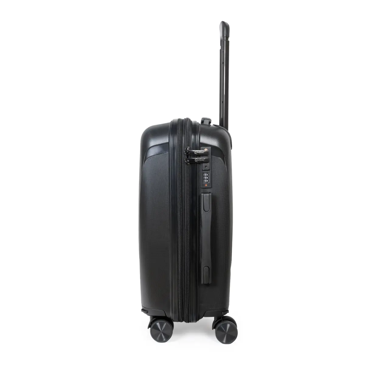 TSA LOCK ΒΑΛΙΤΣΑ ΚΑΜΠΙΝΑΣ ΜΕ ΧΕΙΡΟΛΑΒΗ ΣΤΟ ΠΛΑΙ ΚΑΙ ΔΙΠΛΟ ΦΕΡΜΟΥΑΡ
